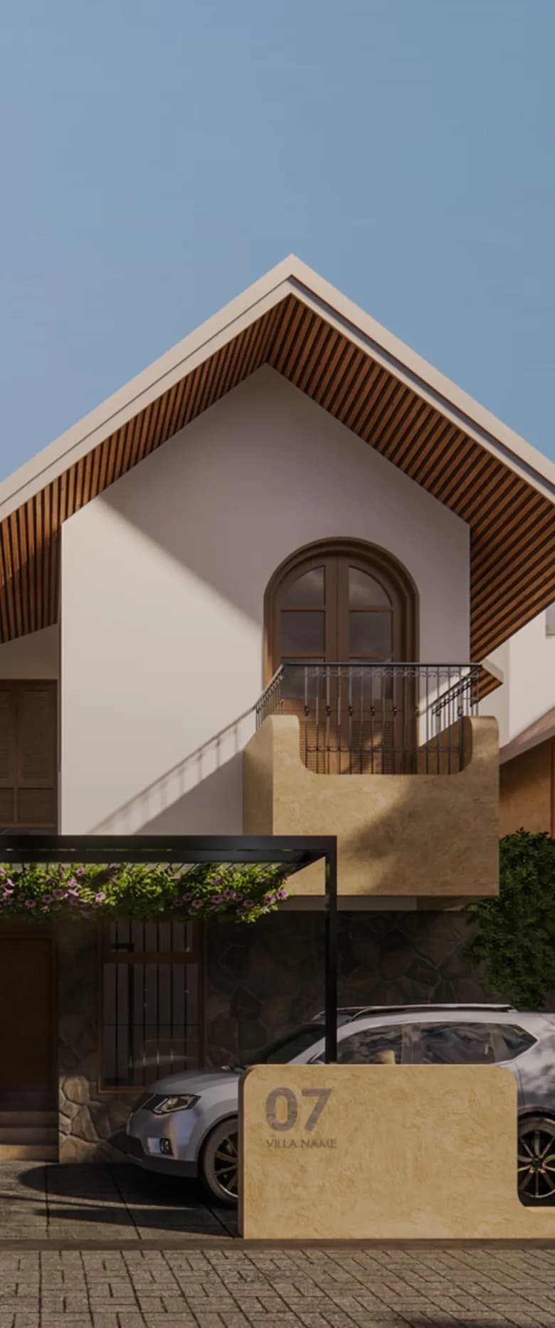 Chameri villa exterior