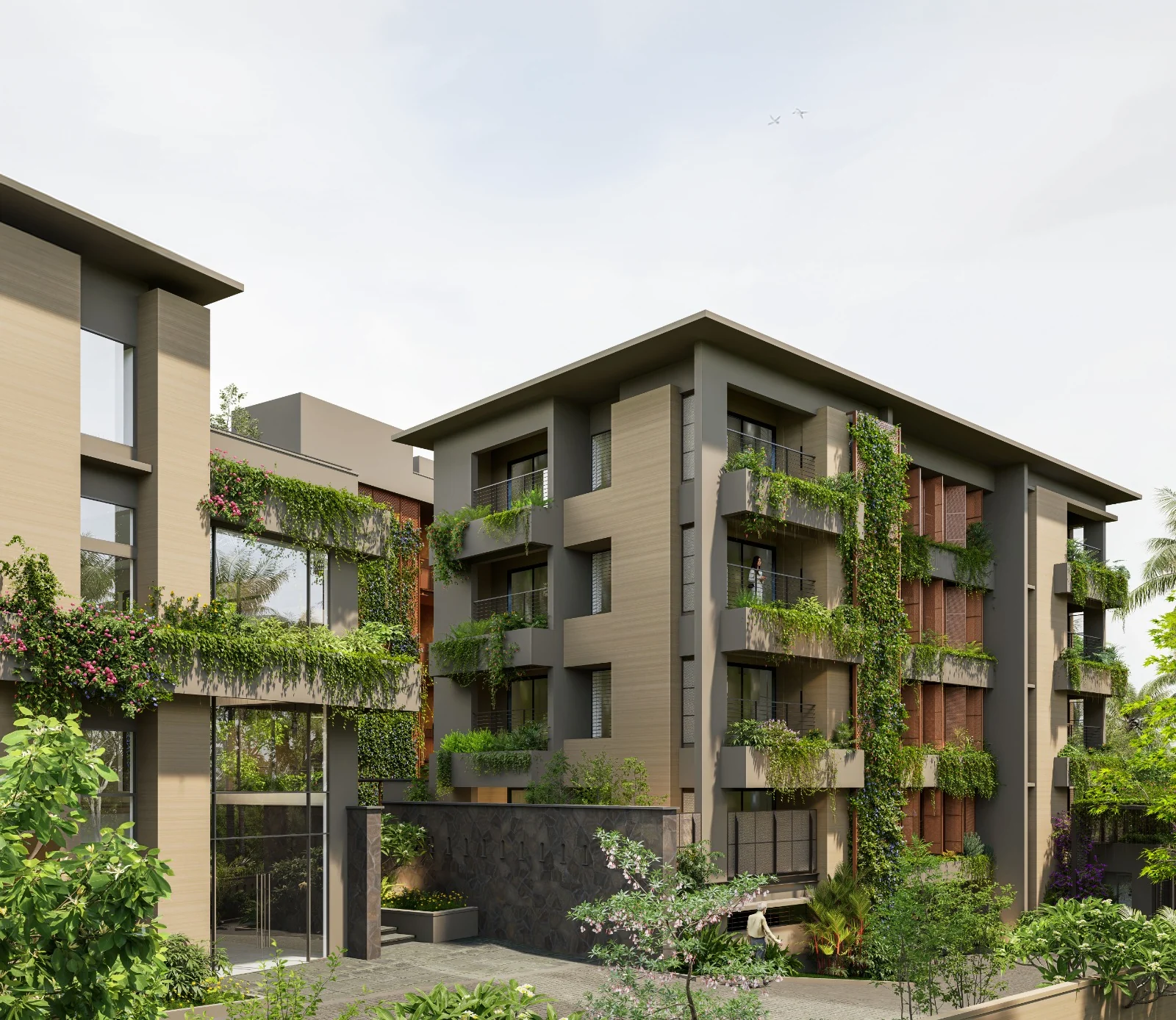 Chameri fully rendered villa
